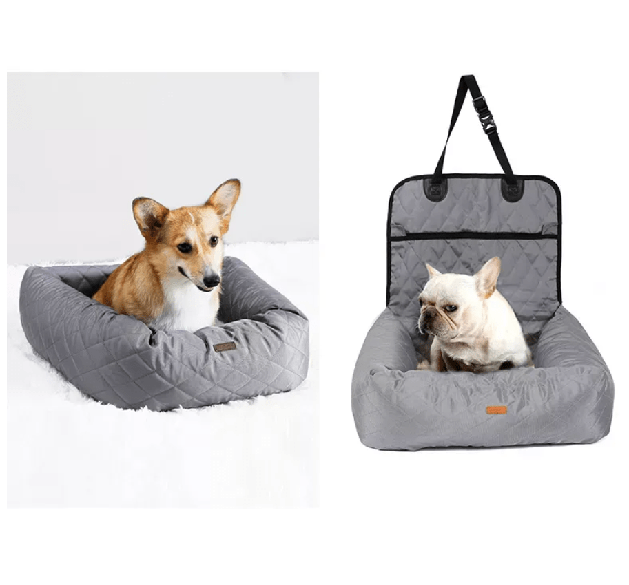 Reise Haustierbett FELIX Vielseitiges Hundebett fürs Auto &amp; Zuhause