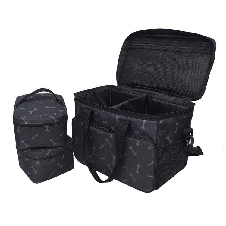 Reise Haustiertasche COMBO Praktische Multi-Funktion Tier-Reisetasche Black