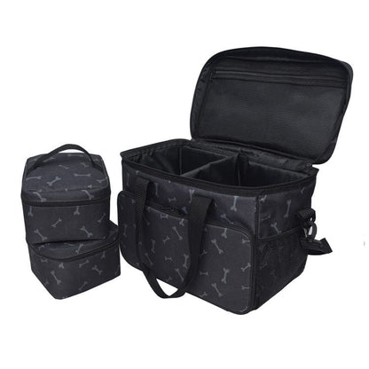 Reise Haustiertasche COMBO Praktische Multi-Funktion Tier-Reisetasche Black