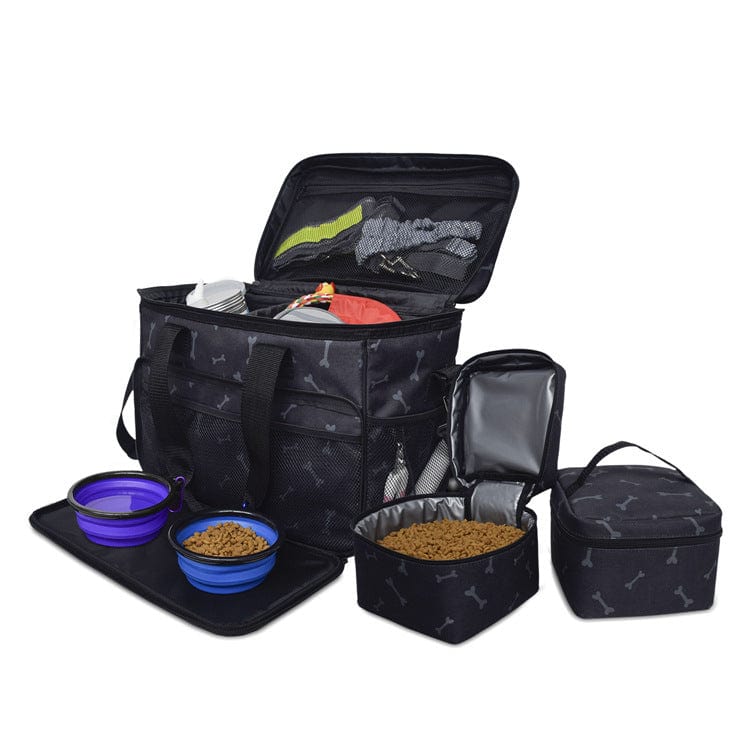 Reise Haustiertasche COMBO Praktische Multi-Funktion Tier-Reisetasche Black