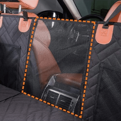 Schutzbezug für Rückbank BRUNO Hochwertiger Autositzschutz für Hunde