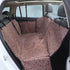 Schutzbezug für Rückbank TRAVEL II Wasserdichte Hundedecke fürs Auto Brown