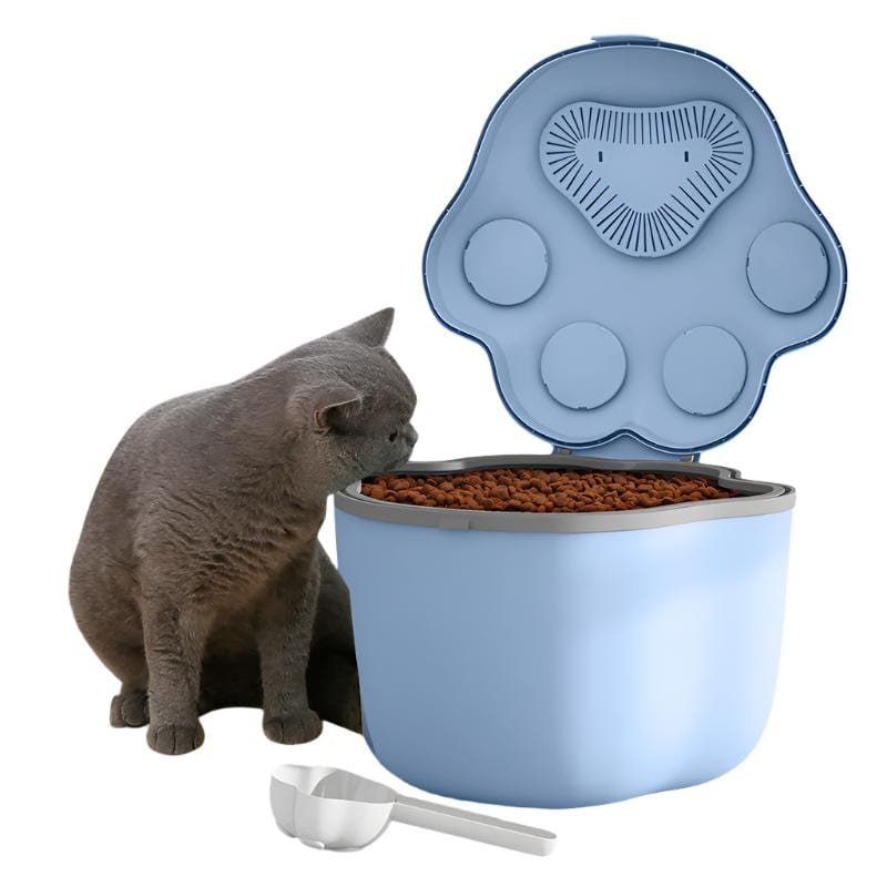 Tierfutterbox PAWBOX Tierfutter-Container mit Deckel &amp; Schaufel 3 oder 8KG