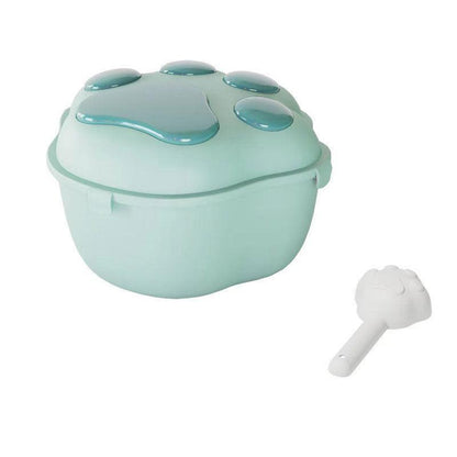 Tierfutterbox PAWBOX Tierfutter-Container mit Deckel &amp; Schaufel 3 oder 8KG Green / 3 kg