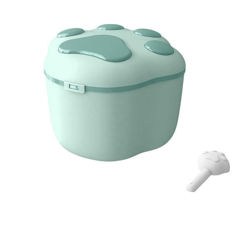 Tierfutterbox PAWBOX Tierfutter-Container mit Deckel &amp; Schaufel 3 oder 8KG Green / 8 kg