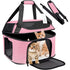 Tragetasche für Haustiere CASTLE Atmungsaktive Tragetasche – Perfekt für kleine Hunde & Katzen Pink