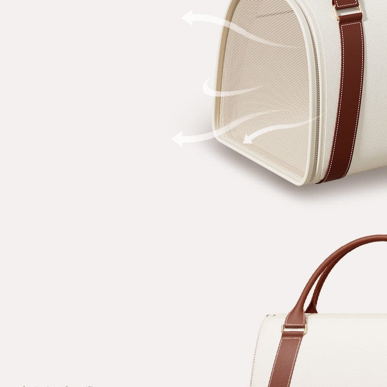 Tragetasche für Haustiere COCO Luxuriöse Tiertransporttasche – Eleganz &amp; Komfort für unterwegs