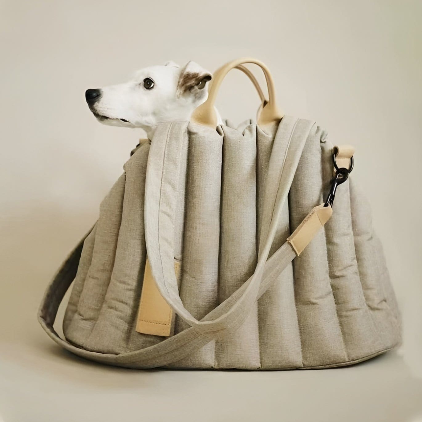 Tragetasche für Haustiere LEXIE Elegante Tragetasche für Katzen &amp; Hunde bis 8 kg