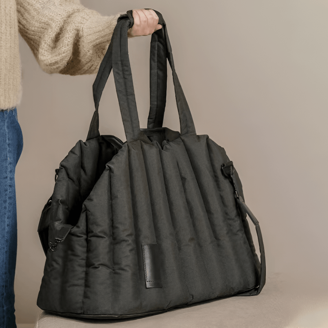 Tragetasche für Haustiere LEXIE Elegante Tragetasche für Katzen &amp; Hunde bis 8 kg