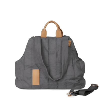 Tragetasche für Haustiere LEXIE Elegante Tragetasche für Katzen &amp; Hunde bis 8 kg Grey