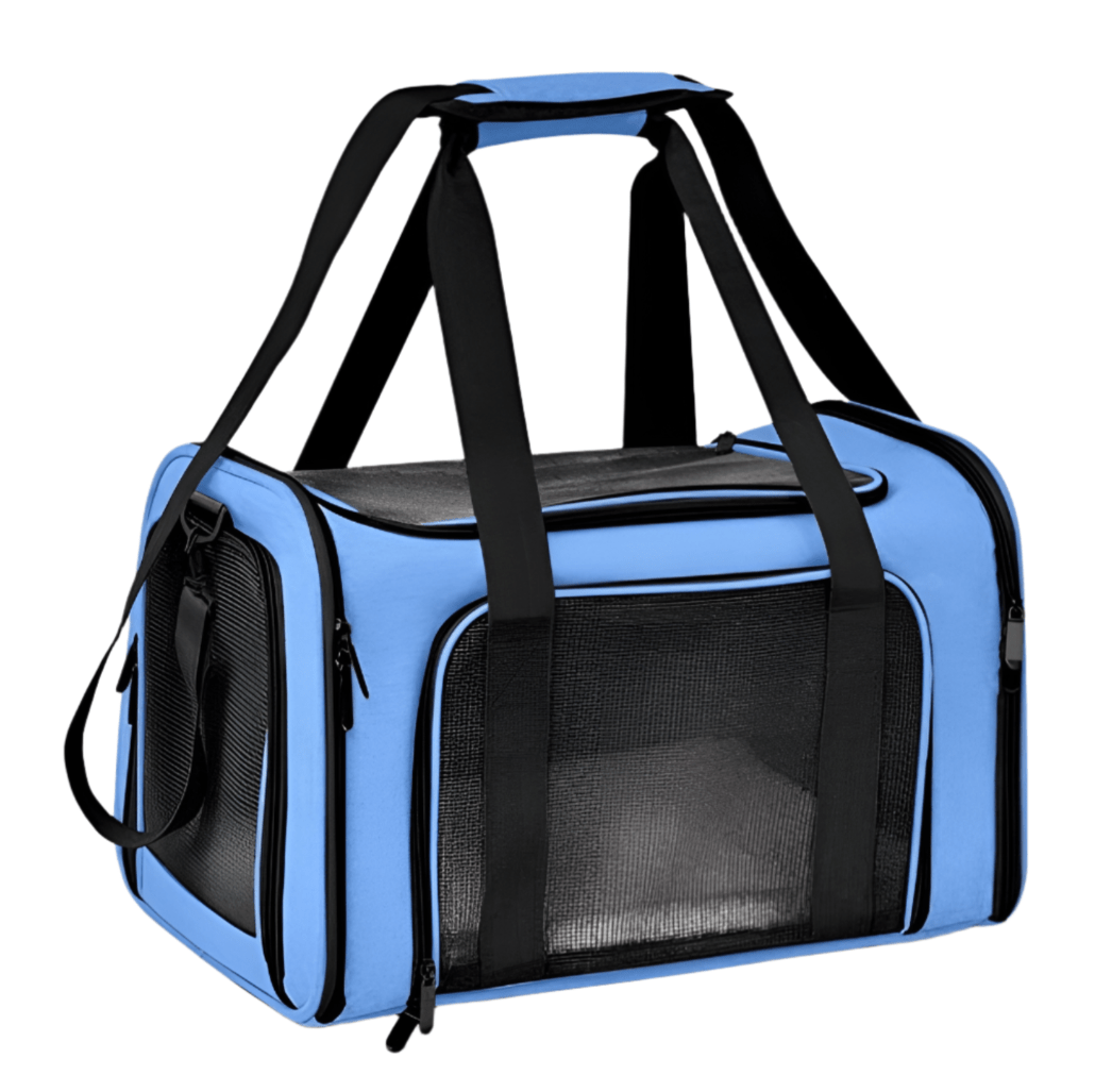 Tragetasche für Haustiere TAKEME Transport-tragetasche – Atmungsaktiv &amp; wasserdicht für Hunde und Katzen Blue / S
